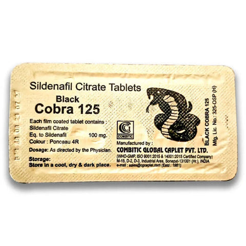 Black Cobra 125 Tablet As Royal Mart