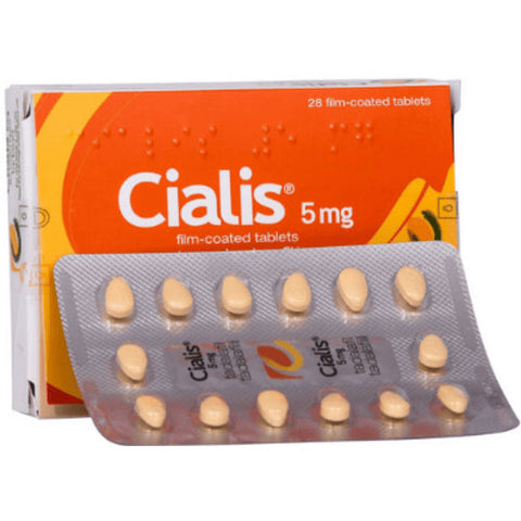 Cialis 5mg 28 Tablets (Tadalafil) As Royal Mart