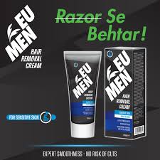EU Men Hair Removal Cream Sensitive Skin 50gm - Testurion