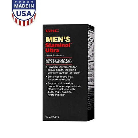 GNC Men’s Staminol Ultra 60 Caplets Testurion
