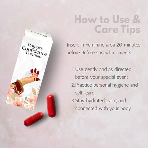 Primacy Confidence Capsules for Wedding Testurion