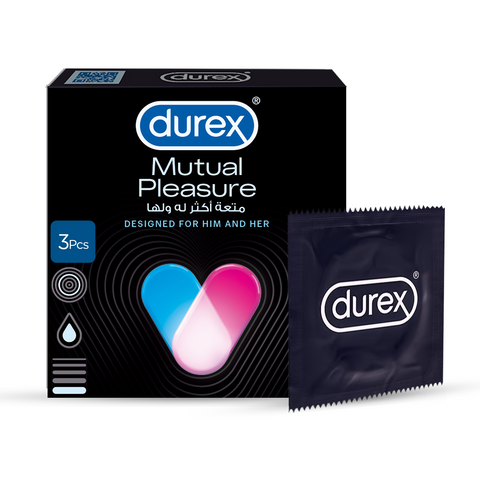 Durex Mutual Pleasure Condoms 3 Pieces