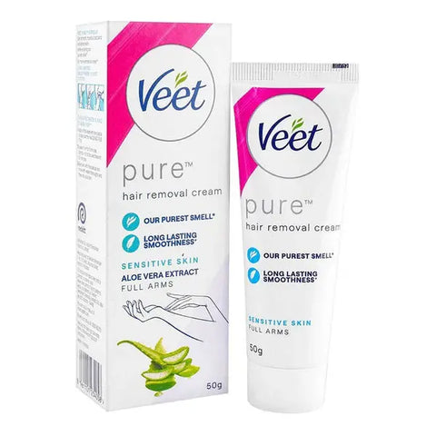 Veet Pure Hair Removal Cream for Sensitive Skin, 50g As Royal Mart